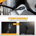 Car tool kit with text highlighting sturdiness and durability, comparing GOOACC to other brands.