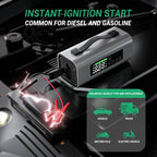 Portable Car Battery Jump Starter -  Tire Inflator