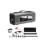 Portable Car Battery Jump Starter -  Tire Inflator on a transparent background