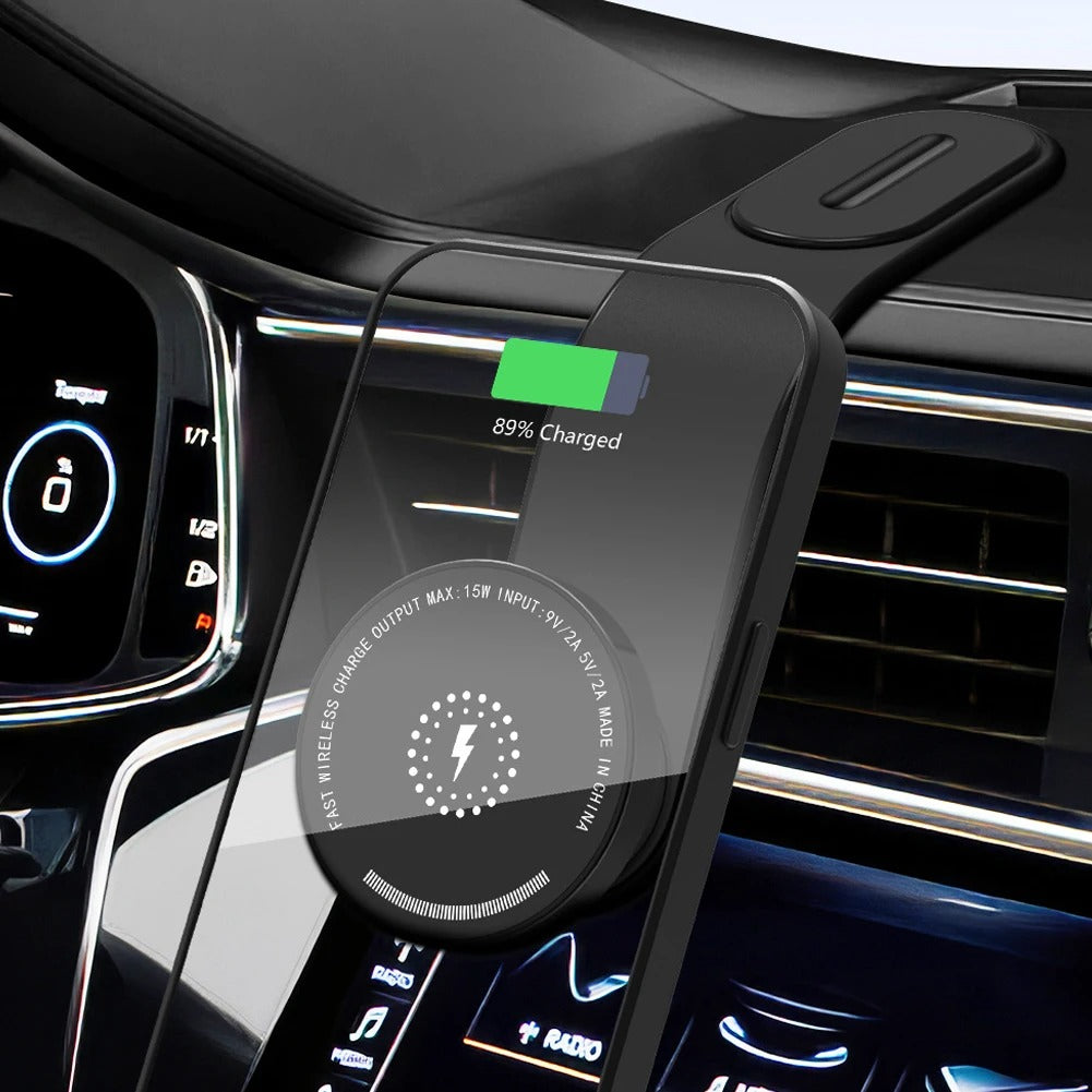 Wireless Adjustable Magnetic Charging Car Mount