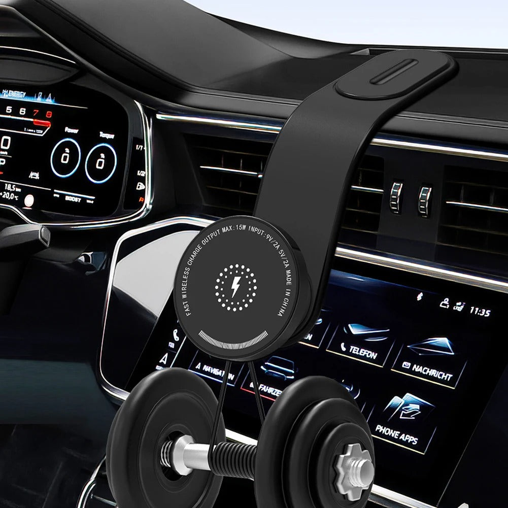 Wireless Adjustable Magnetic Charging Car Mount